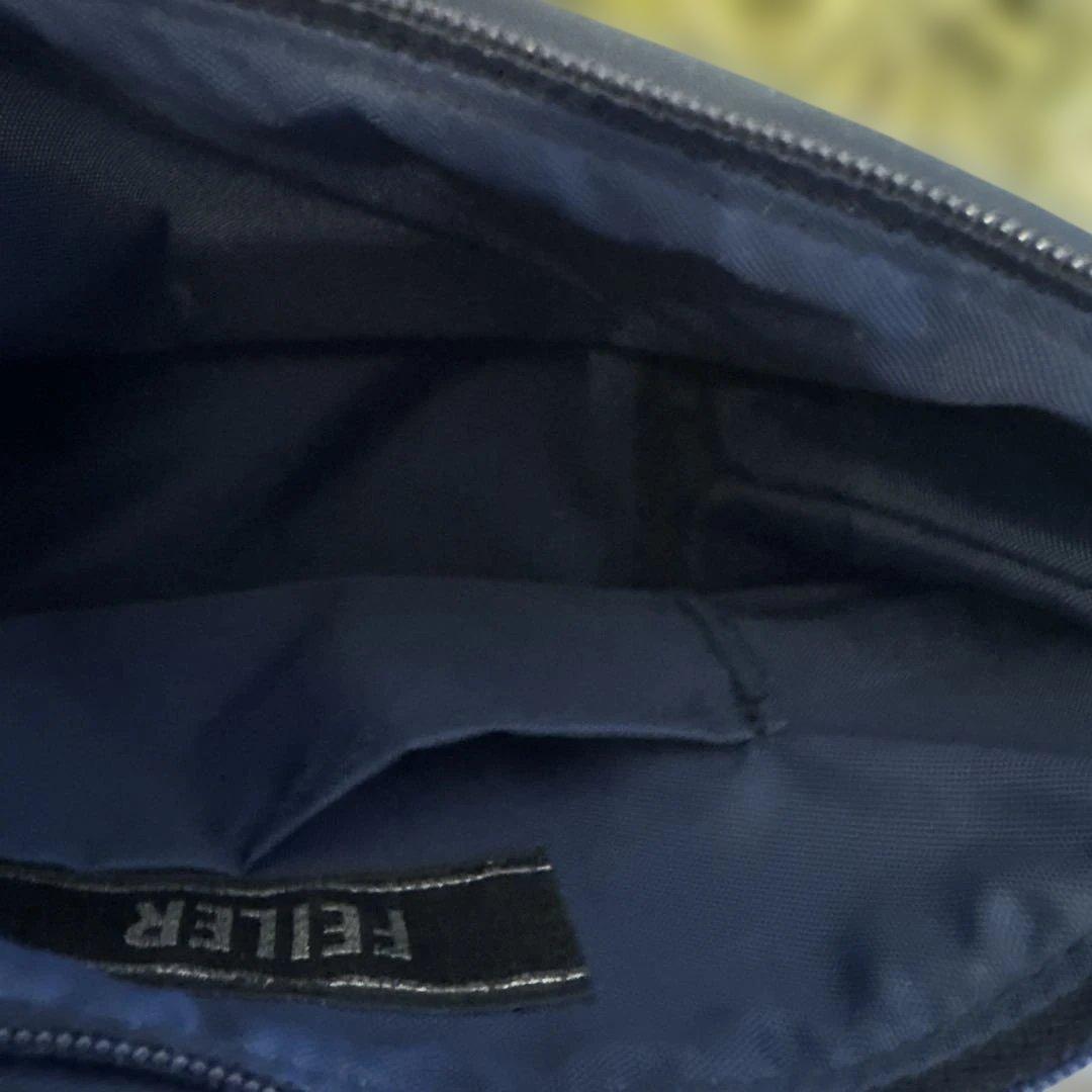 学校　フェイラー　ハイジ　ショルダーバッグ　ネイビー