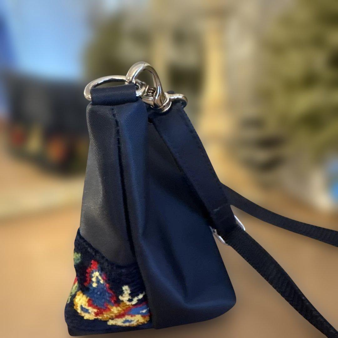 学校　フェイラー　ハイジ　ショルダーバッグ　ネイビー