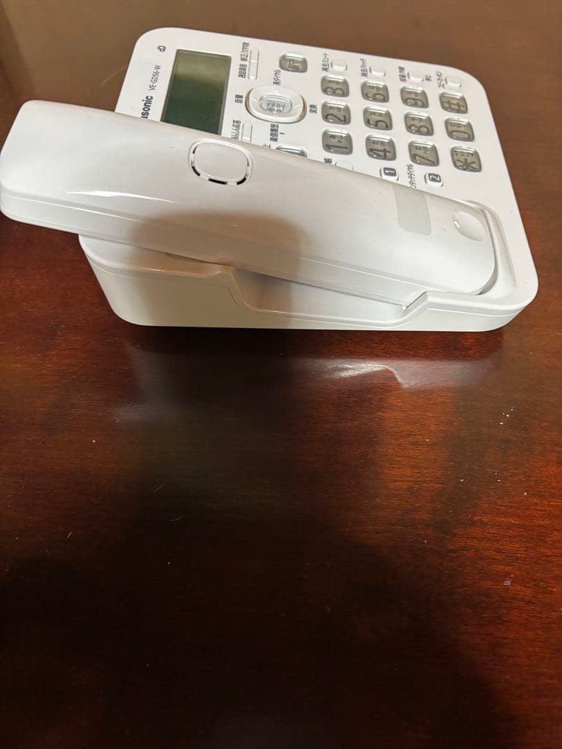 Panasonic パナソニック　コードレス電話機　VE-GD56-W