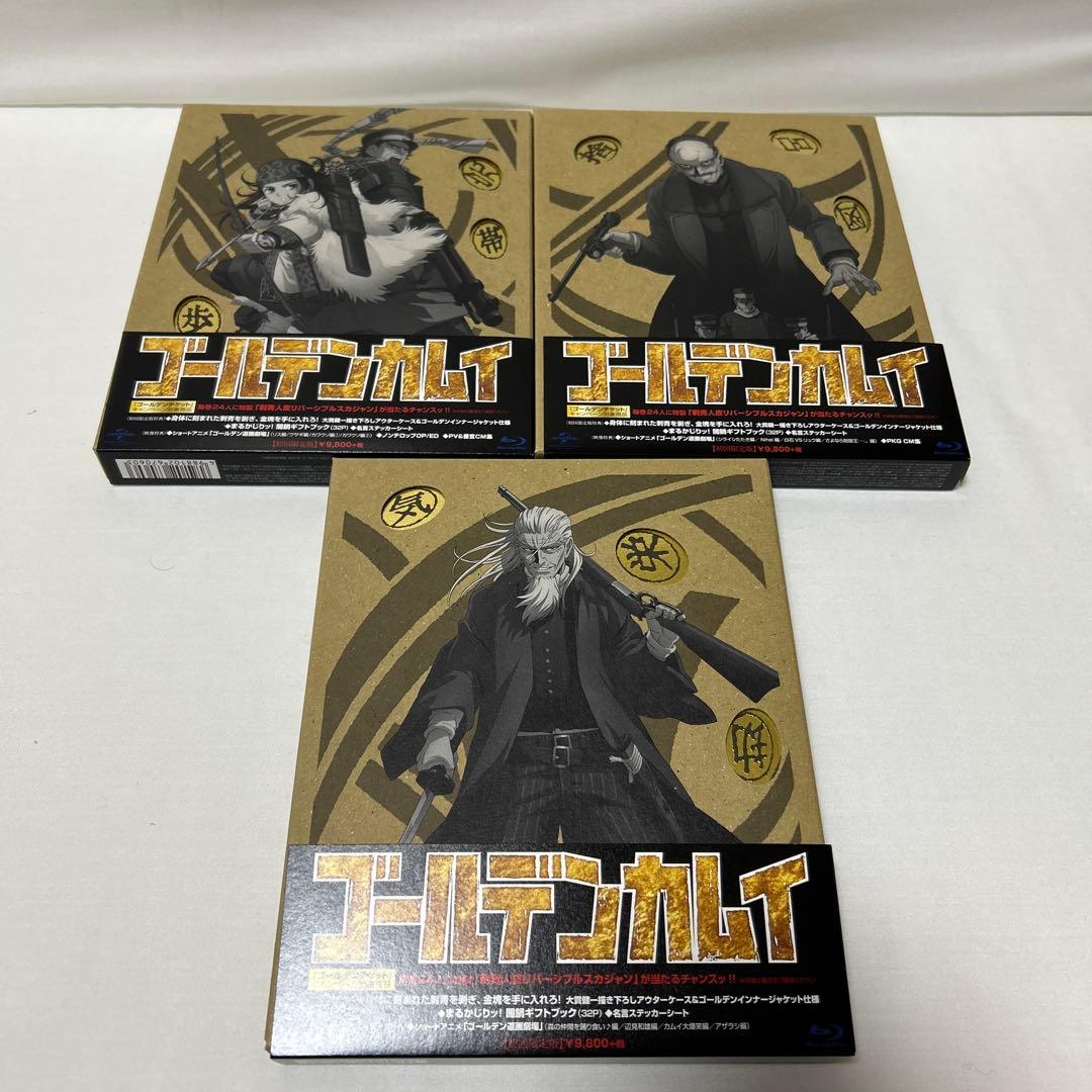 ゴールデンカムイ Blu-ray 第一巻〜第六巻〈初回限定版〉　アニメイト特典付