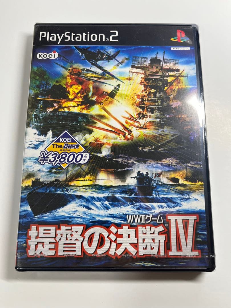 未開封　提督の決断IV　 PS2