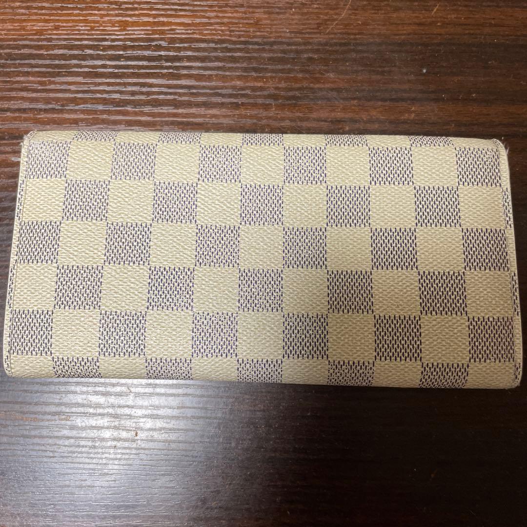 LOUIS VUITTON ルイスビトン ダミエ白長財布