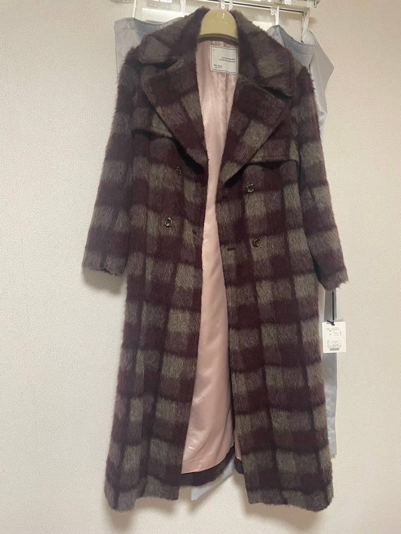 ジャケット・アウター Herlipto Double Breasted Wool-BlendCoat
