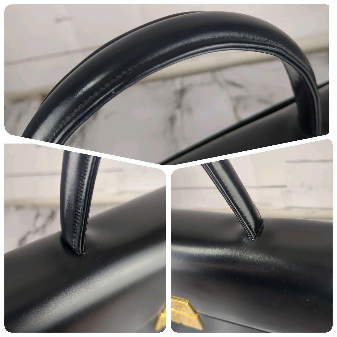 【美品】ジバンシー☆ 4Gロゴ ハンドバッグ A4 ビジネスバッグ レザー　黒