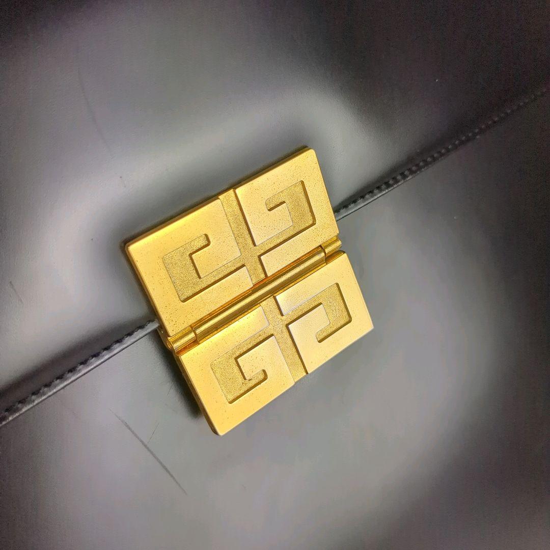 【美品】ジバンシー☆ 4Gロゴ ハンドバッグ A4 ビジネスバッグ レザー　黒