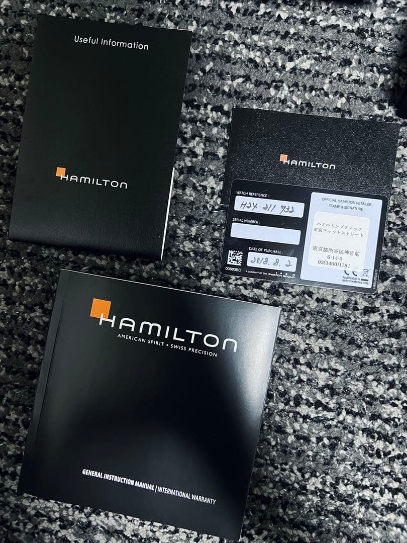 Hamilton ventura 型番：H242112 極美品