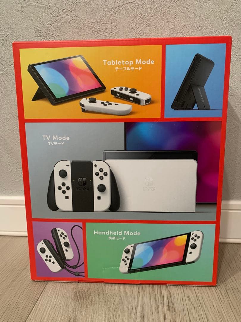 【新品未使用】Nintendo Switch有機ELモデル（ホワイト）