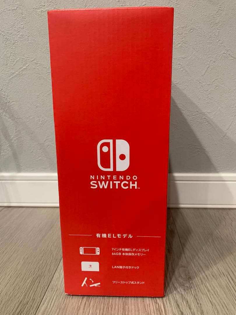 【新品未使用】Nintendo Switch有機ELモデル（ホワイト）