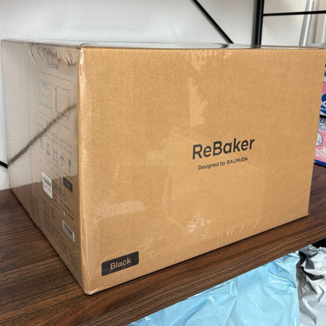 【新品・未使用】ReBaker KTT01JP-BK　バルミューダ　リベイカー