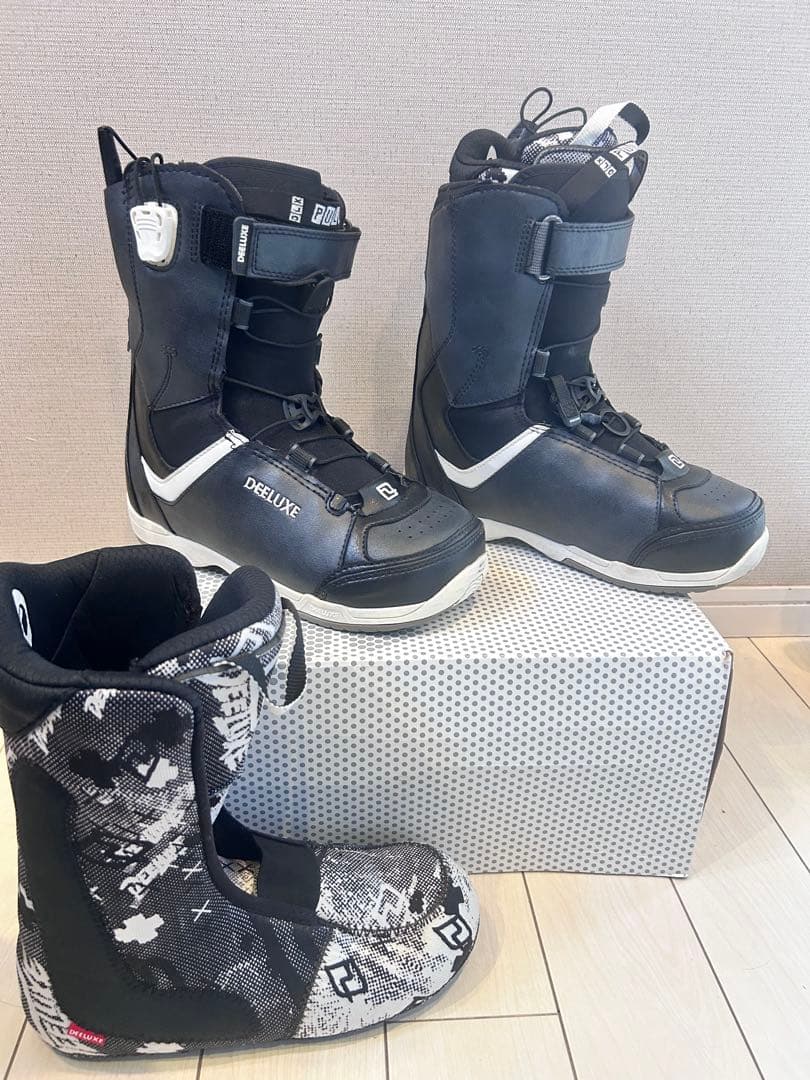DEELUXE ALPHA スノーボードブーツ ブラック　25.5