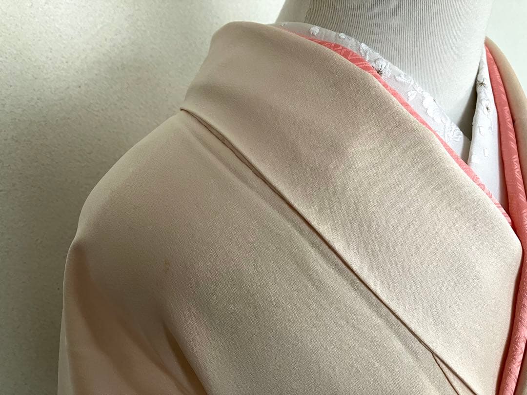 ゆい☆正絹☆訪問着 ペールピンク☆フォーマル☆結婚式、入園入学式、卒園卒業