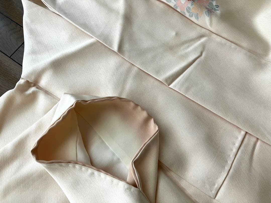 ゆい☆正絹☆訪問着 ペールピンク☆フォーマル☆結婚式、入園入学式、卒園卒業