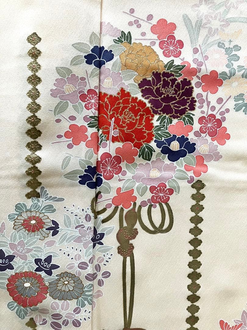 ゆい☆正絹☆訪問着 ペールピンク☆フォーマル☆結婚式、入園入学式、卒園卒業