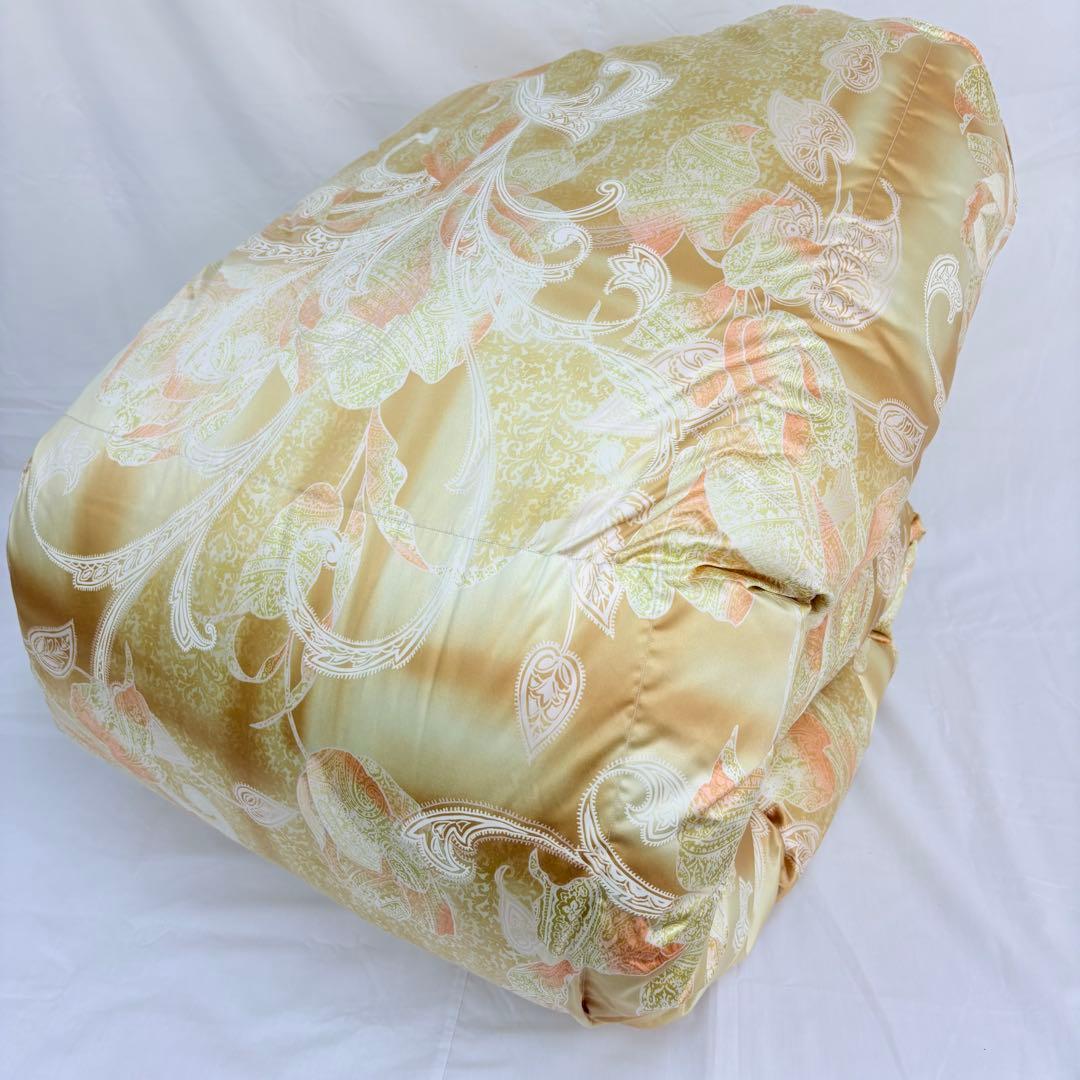 羽毛布団 シングル スティッキーダウン 400dp ロイヤルゴールド 日本製