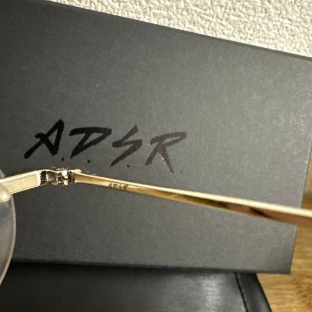 ADSR リムレスメガネ