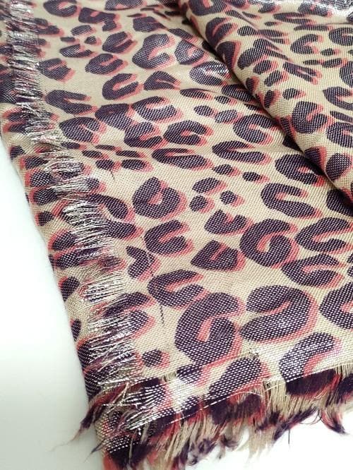ルイヴィトン ストール ショール レオパード柄 カシミヤ シルク