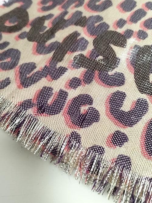 ルイヴィトン ストール ショール レオパード柄 カシミヤ シルク