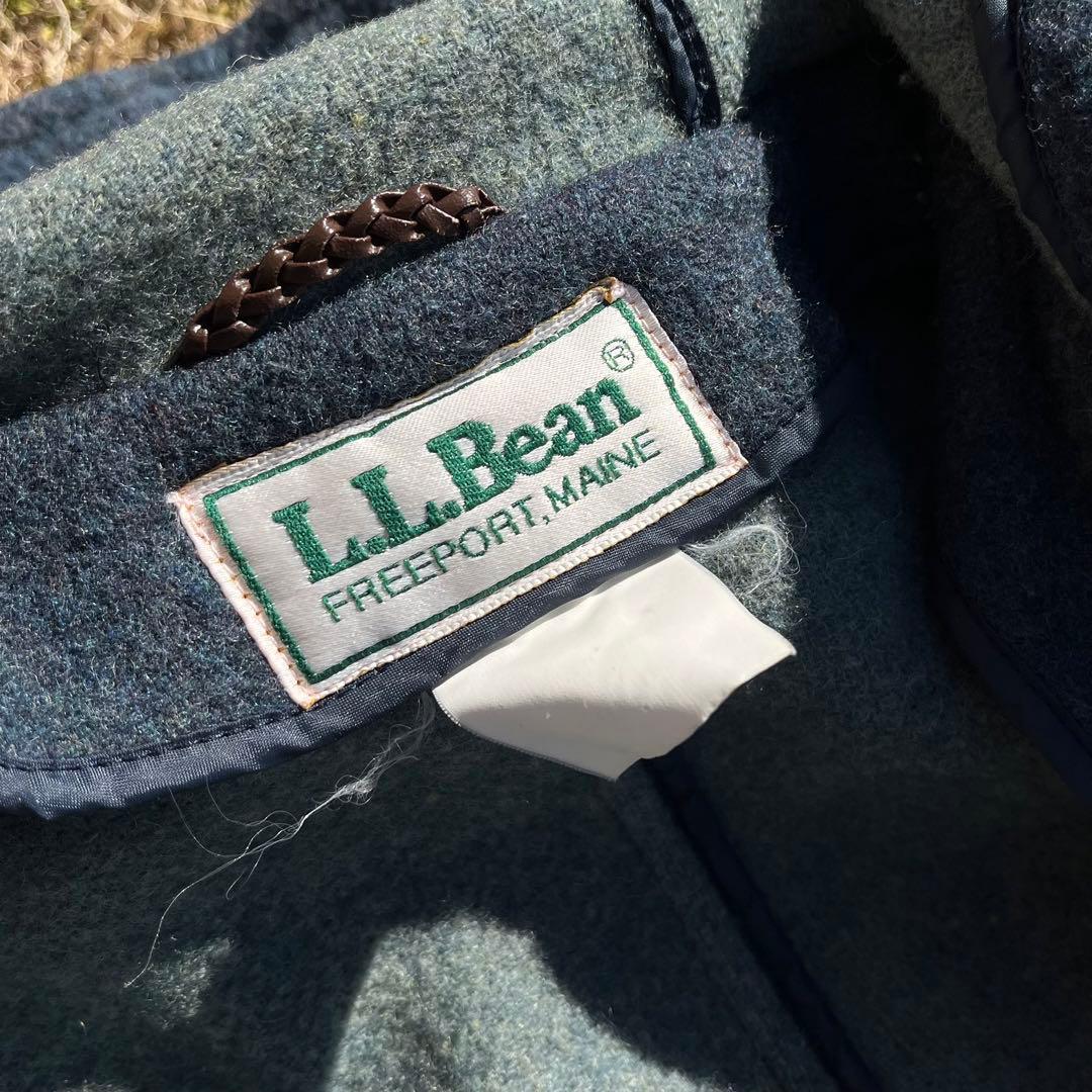 L.L.BEAN ウール ロングコート ダッフルコート 90s USA製