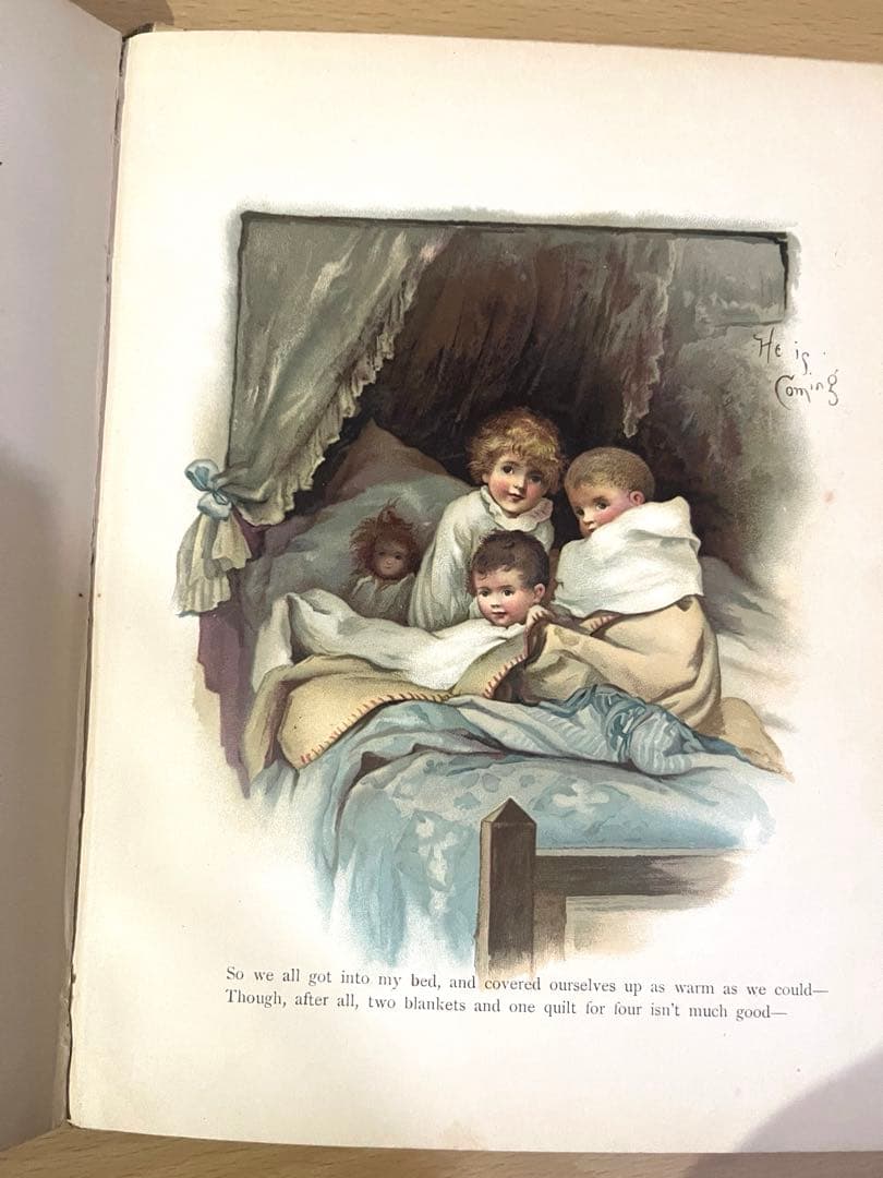 No.409希少 古書 洋書 絵本 児童書　アンティーク　ビクトリア　詩集　童謡