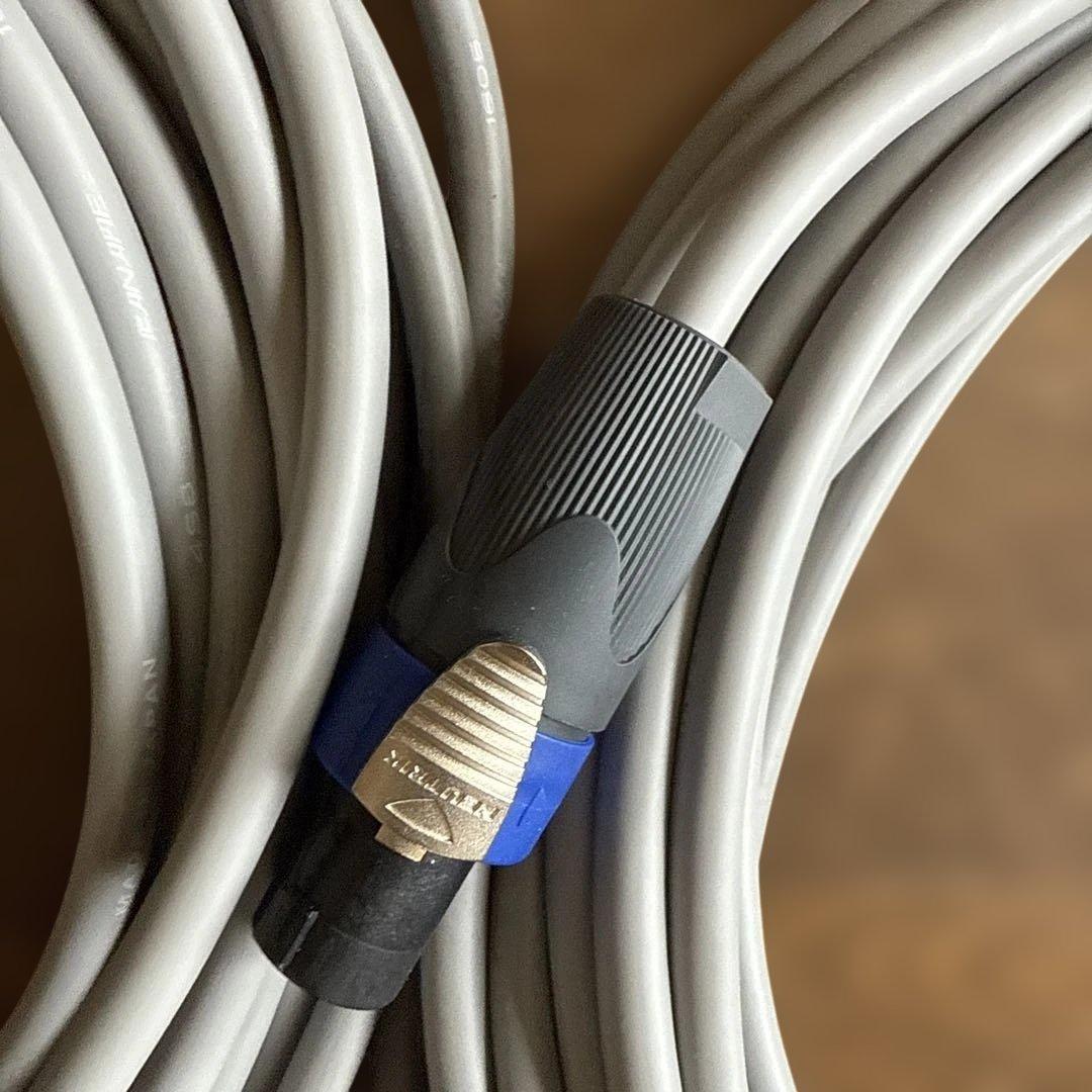 ［新品:最終価格］カナレ　スピーカーケーブル　10m 5本セット①