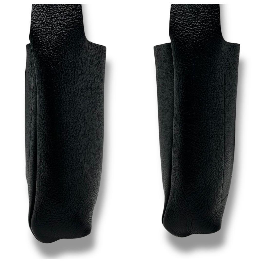 極美品　アエタ ハンドバッグ ミニトートバッグ　PG32 ブラックXS 黒