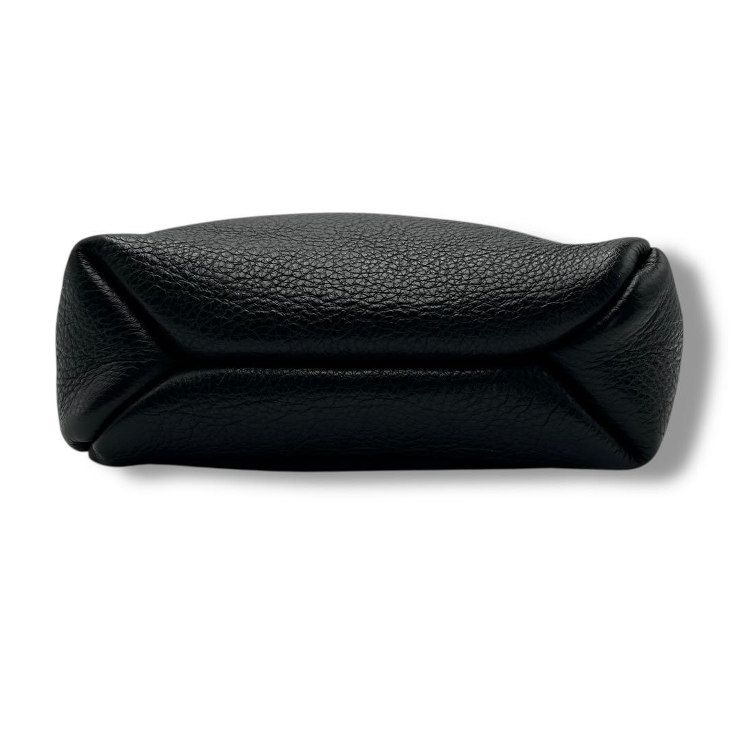 極美品　アエタ ハンドバッグ ミニトートバッグ　PG32 ブラックXS 黒