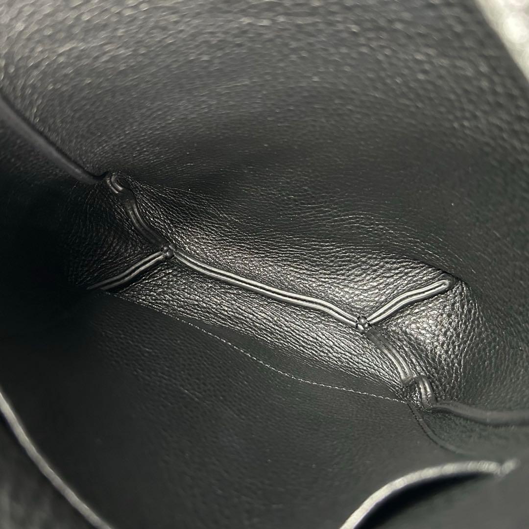 極美品　アエタ ハンドバッグ ミニトートバッグ　PG32 ブラックXS 黒