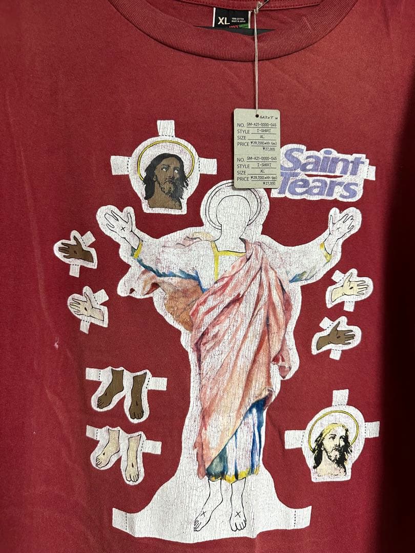 SAINT MICHAEL DENIM TEARS Tシャツ XL新品　本物