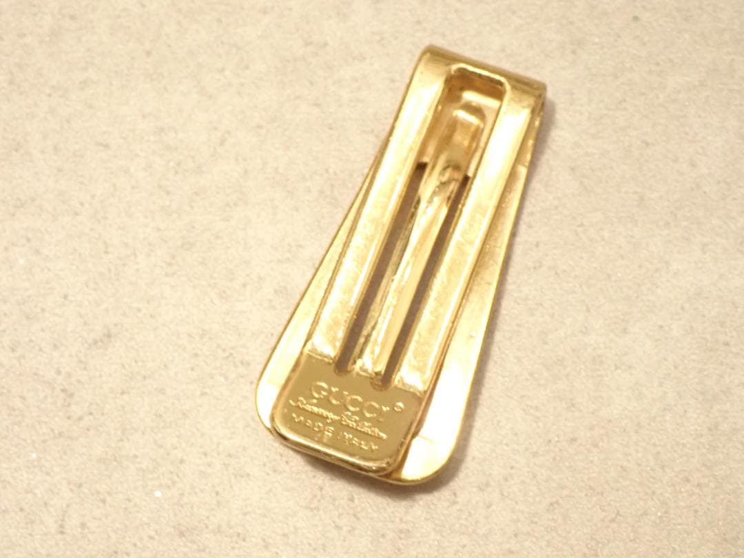 GUCCI グッチ オールドビンテージ マネークリップ 本物