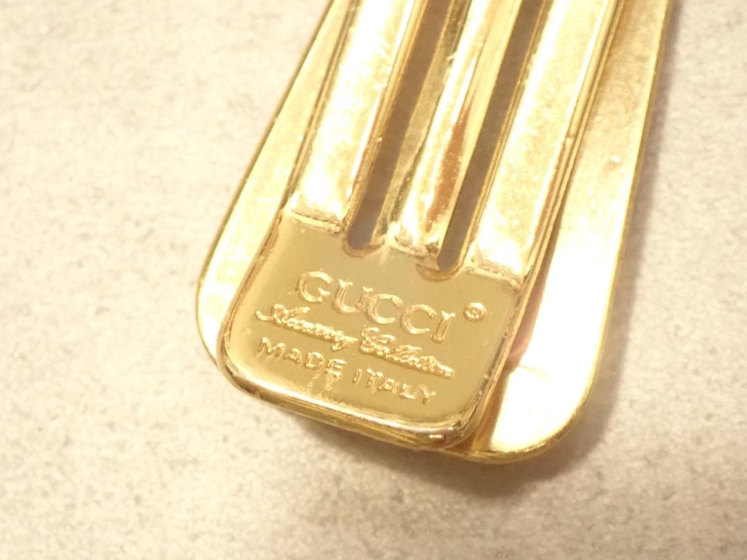 GUCCI グッチ オールドビンテージ マネークリップ 本物