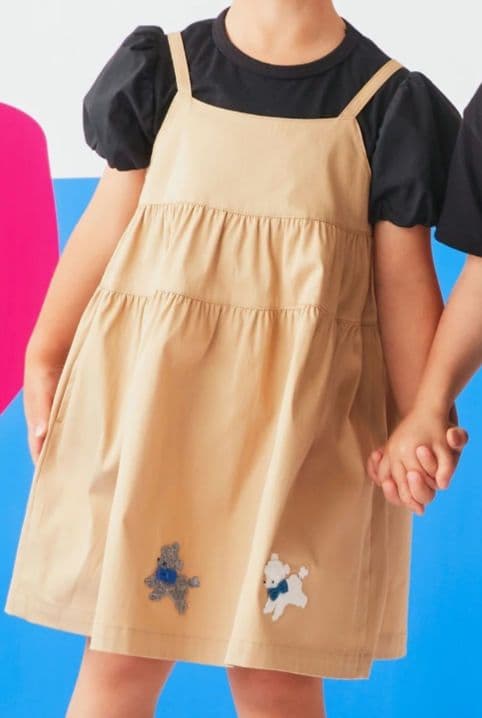 新品未使用☆120cm☆ファミリア☆ワンピース☆