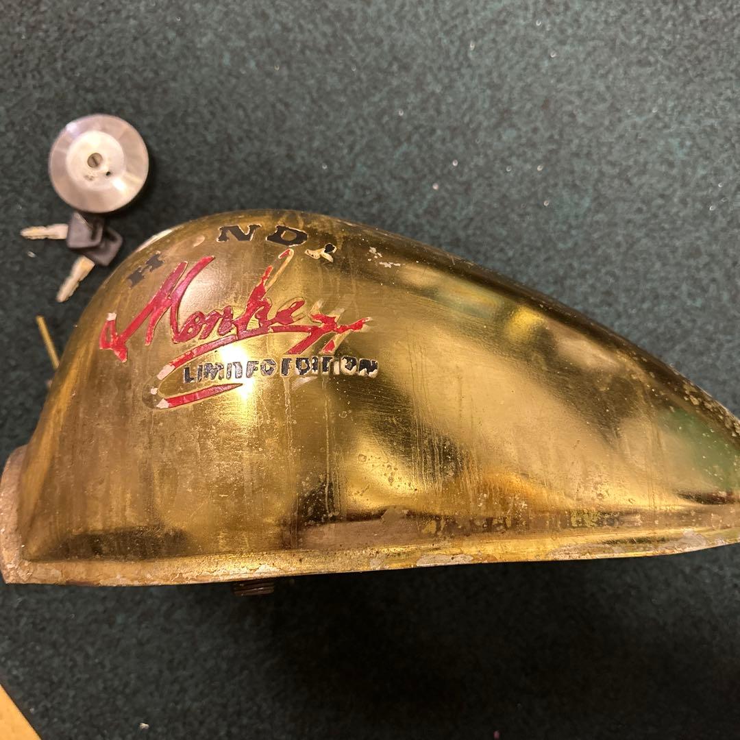 HIROCHI製ゴールドメッキタンク ホンダモンキー用