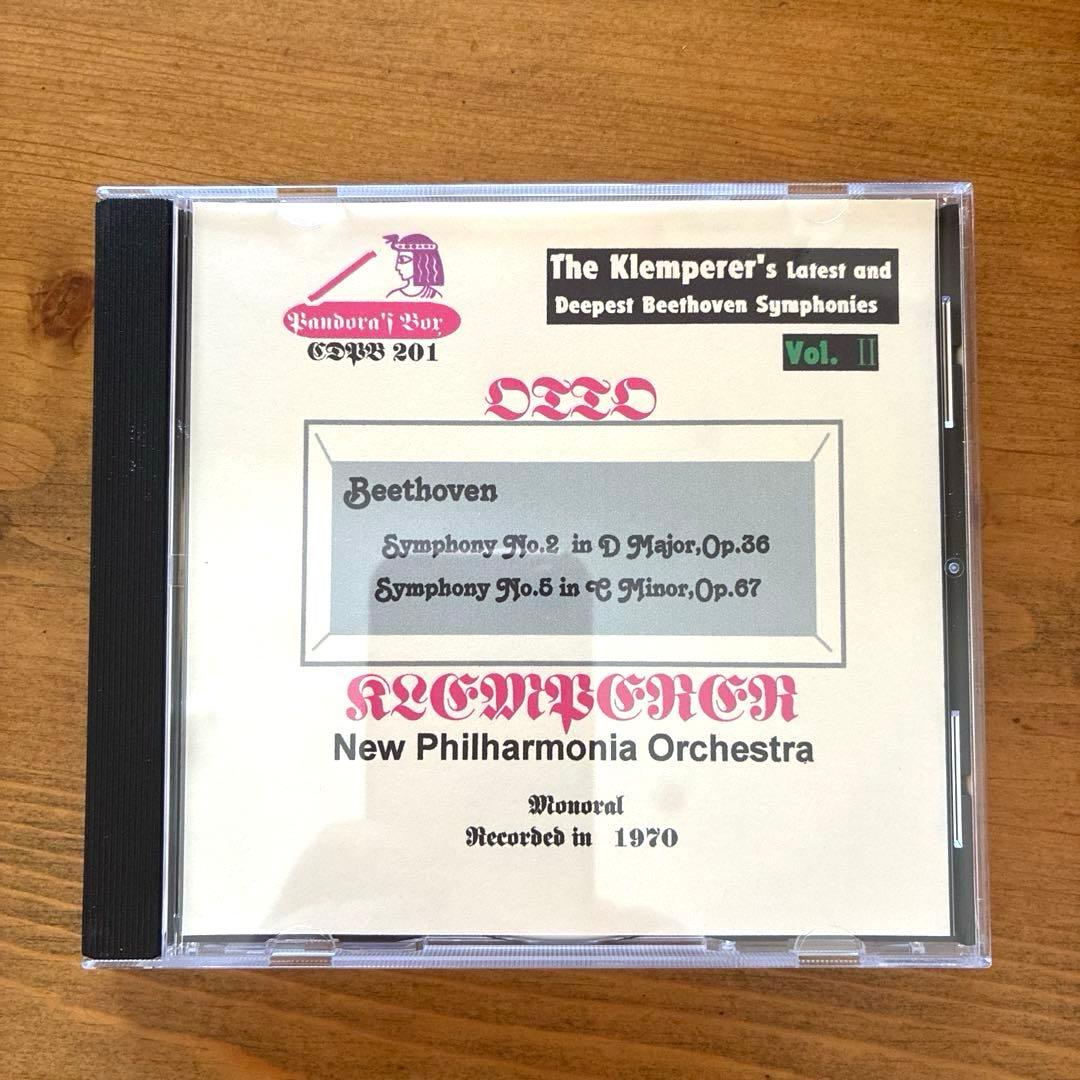クレンペラー/ベートーヴェン：交響曲全集 1970 BBC放映用プログラム
