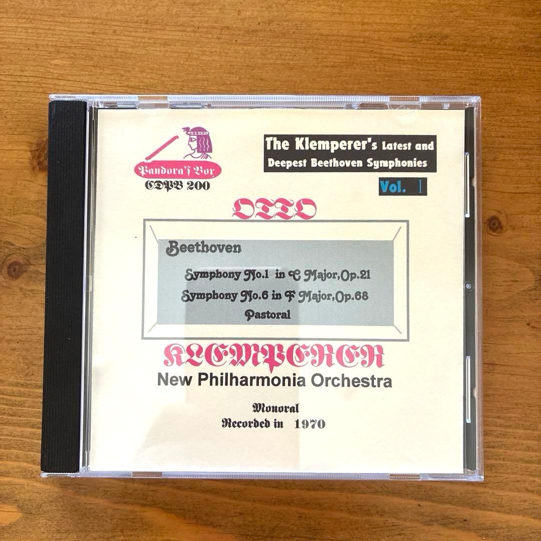 クレンペラー/ベートーヴェン：交響曲全集 1970 BBC放映用プログラム