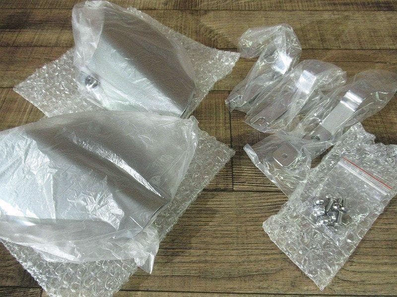 未使用保管品 クリアキン T14-KUR1186 サドル ヒートシールド 1ペア