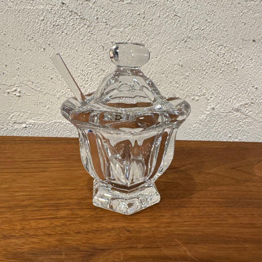 Baccarat ミズーリ マスタードジャー