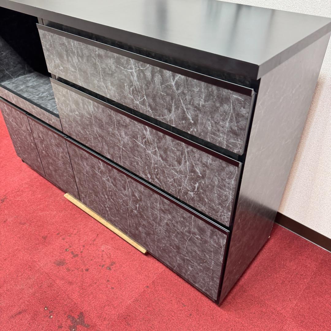 東京23区送料無料　美品大川家具　レンジボード　幅1400サイズ