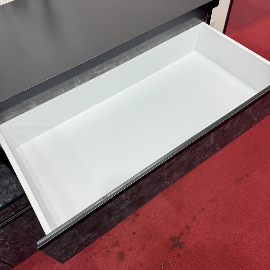 東京23区送料無料　美品大川家具　レンジボード　幅1400サイズ