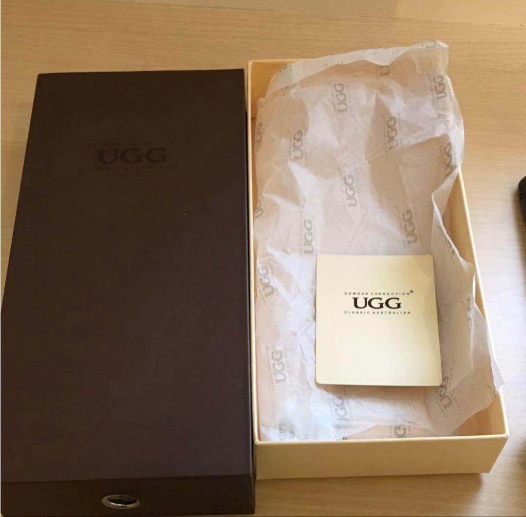 ひ*か様 UGG 本革　本革手袋　濃いチャコール　タッチスクリーン対応