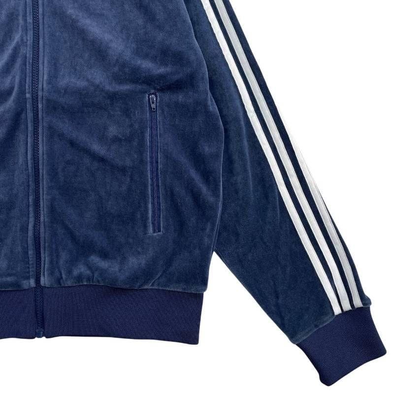 ★3634-1 adidas トラックトップ ベロア ATPモデル ネイビー L
