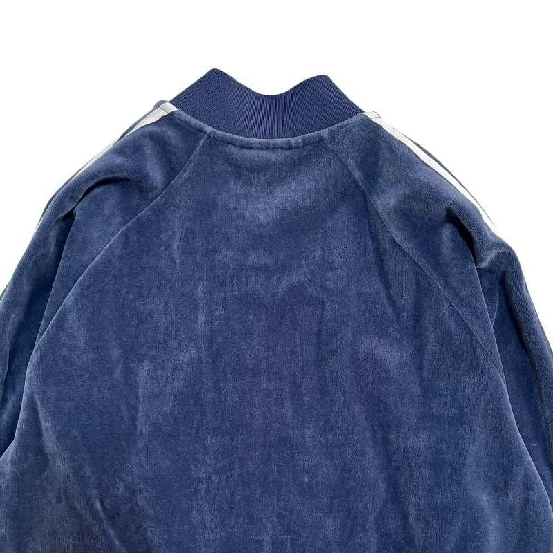 ★3634-1 adidas トラックトップ ベロア ATPモデル ネイビー L