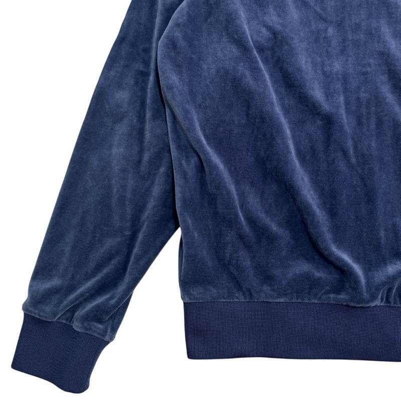 ★3634-1 adidas トラックトップ ベロア ATPモデル ネイビー L