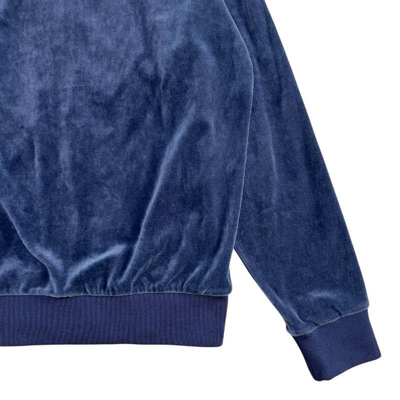 ★3634-1 adidas トラックトップ ベロア ATPモデル ネイビー L