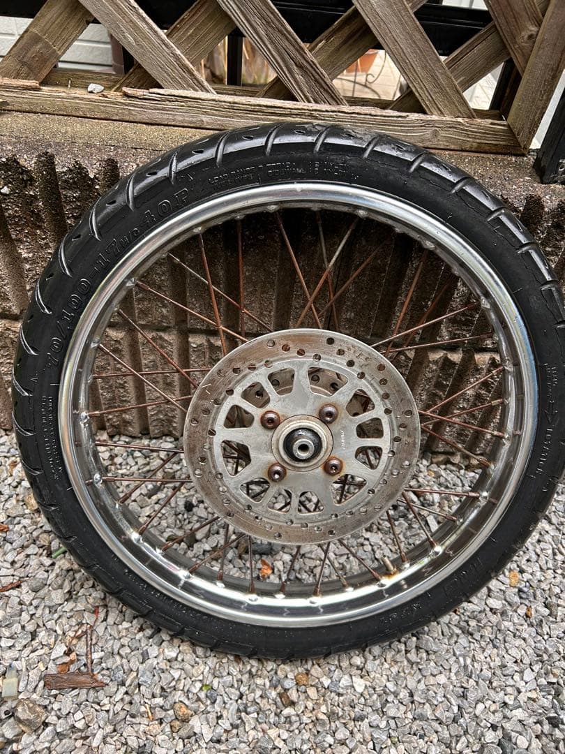 RZ50 純正フロントホイール　RA02J タイヤおまけ