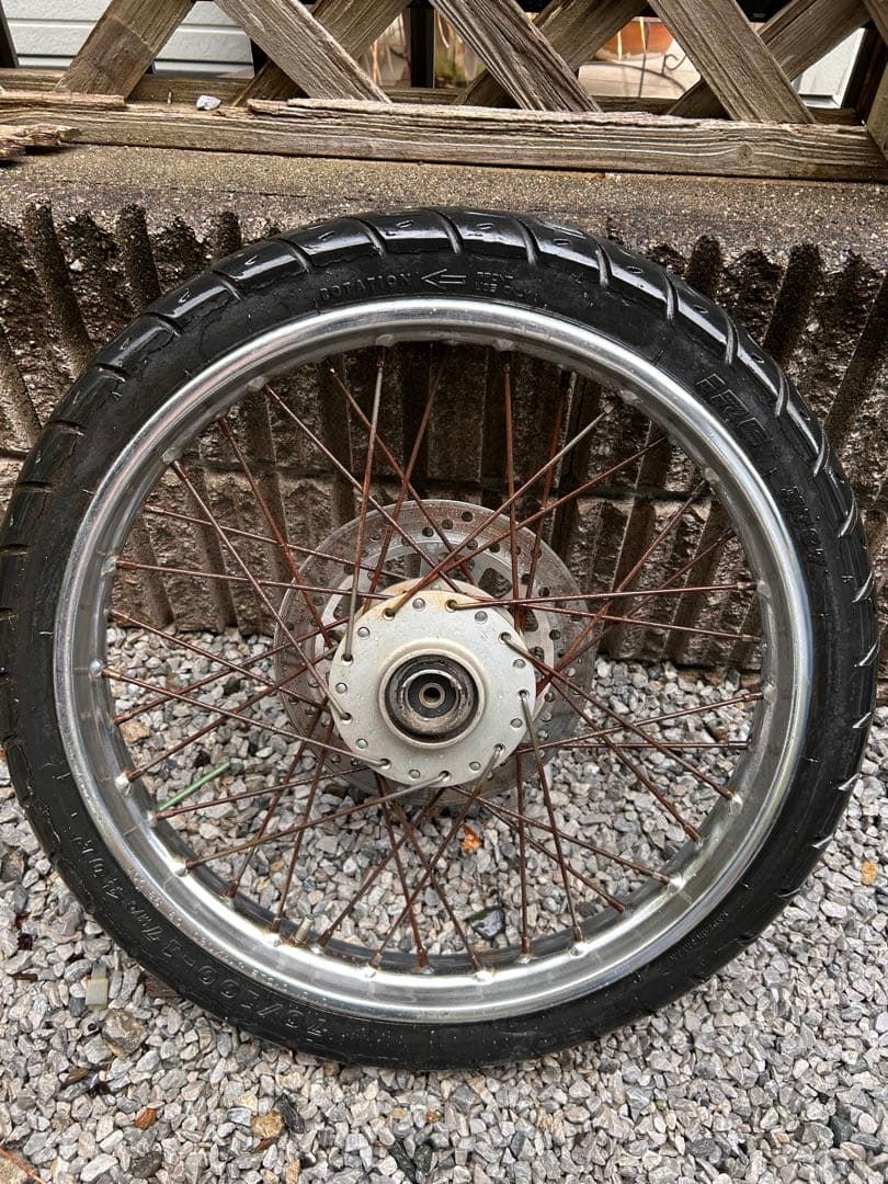 RZ50 純正フロントホイール　RA02J タイヤおまけ