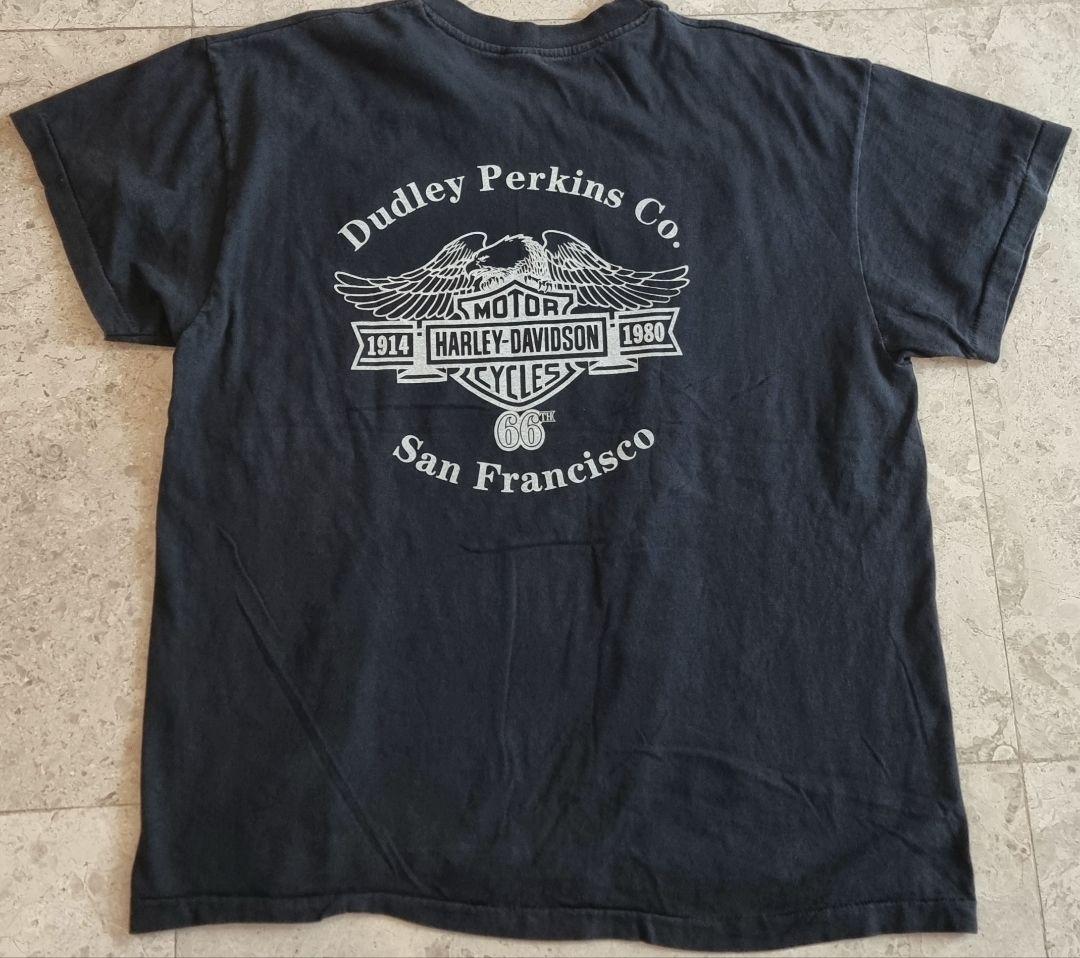 【希少XL】ハーレーダビットソン　フェードTシャツ