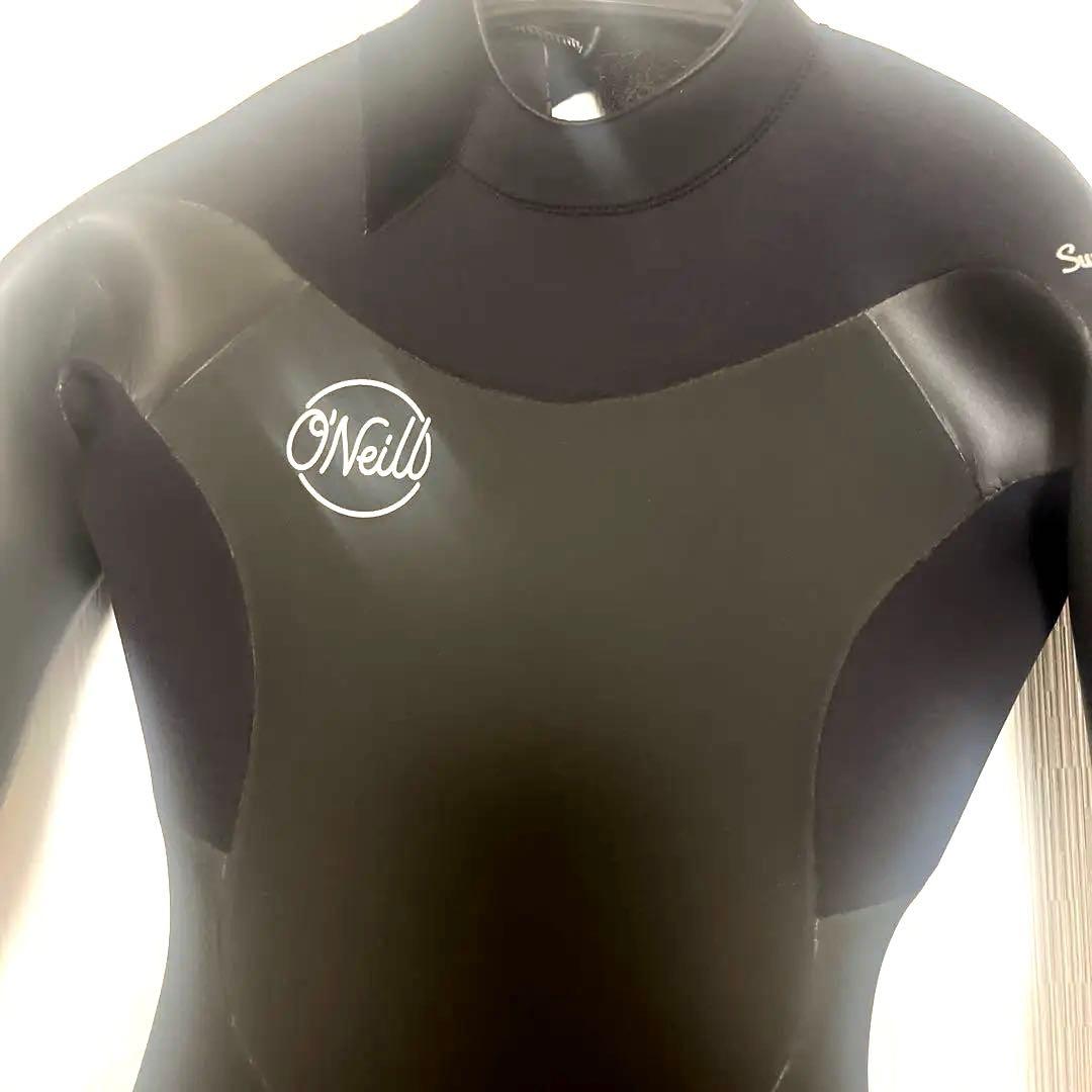 美品！ほとんど未使用！レディース　ブラック 長袖 セミドライ５ミリウェットスーツ