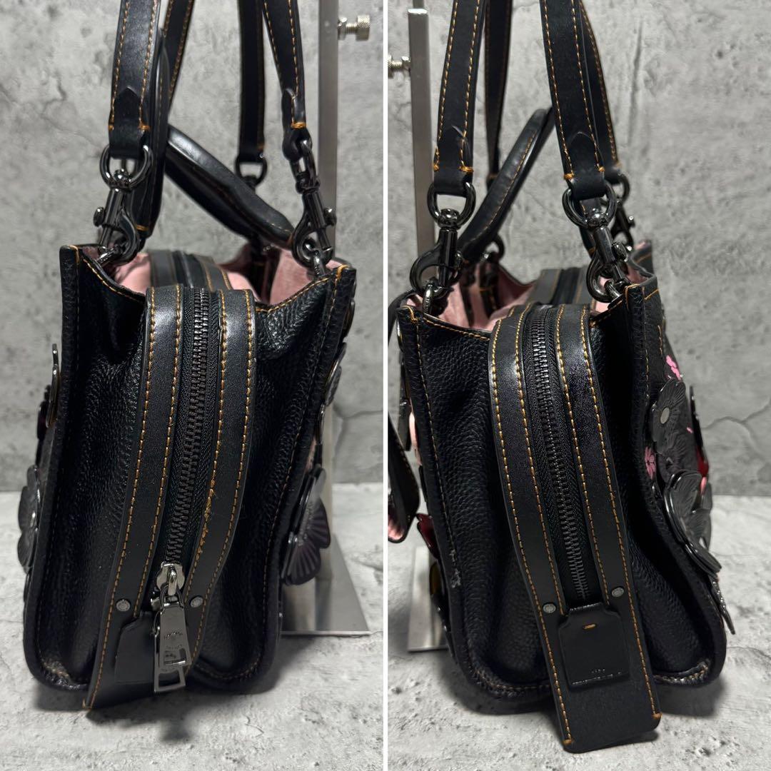 バッグ COACH Rogue 25 Tea Rose 2way Shoulde Bag