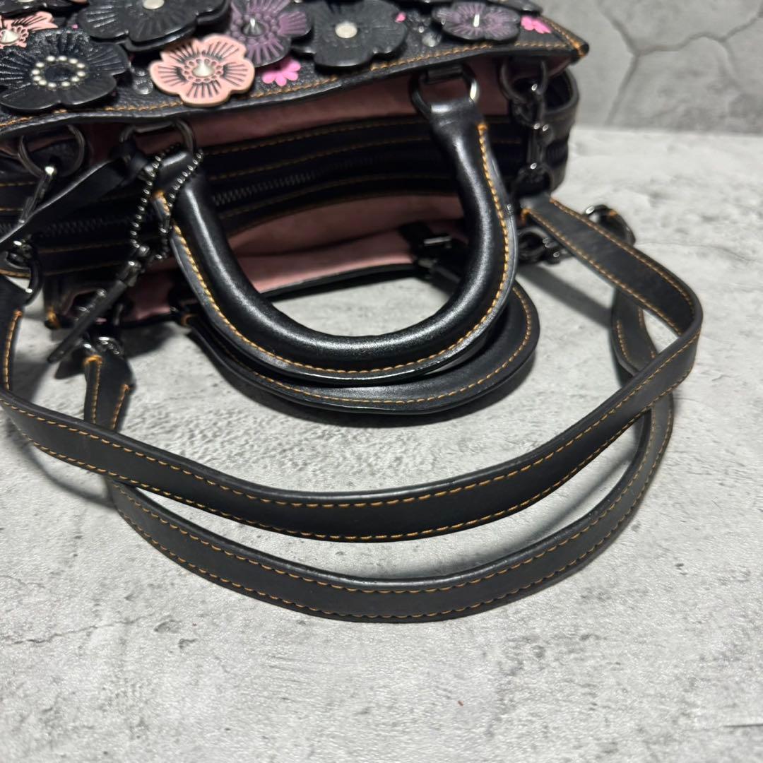 バッグ COACH Rogue 25 Tea Rose 2way Shoulde Bag