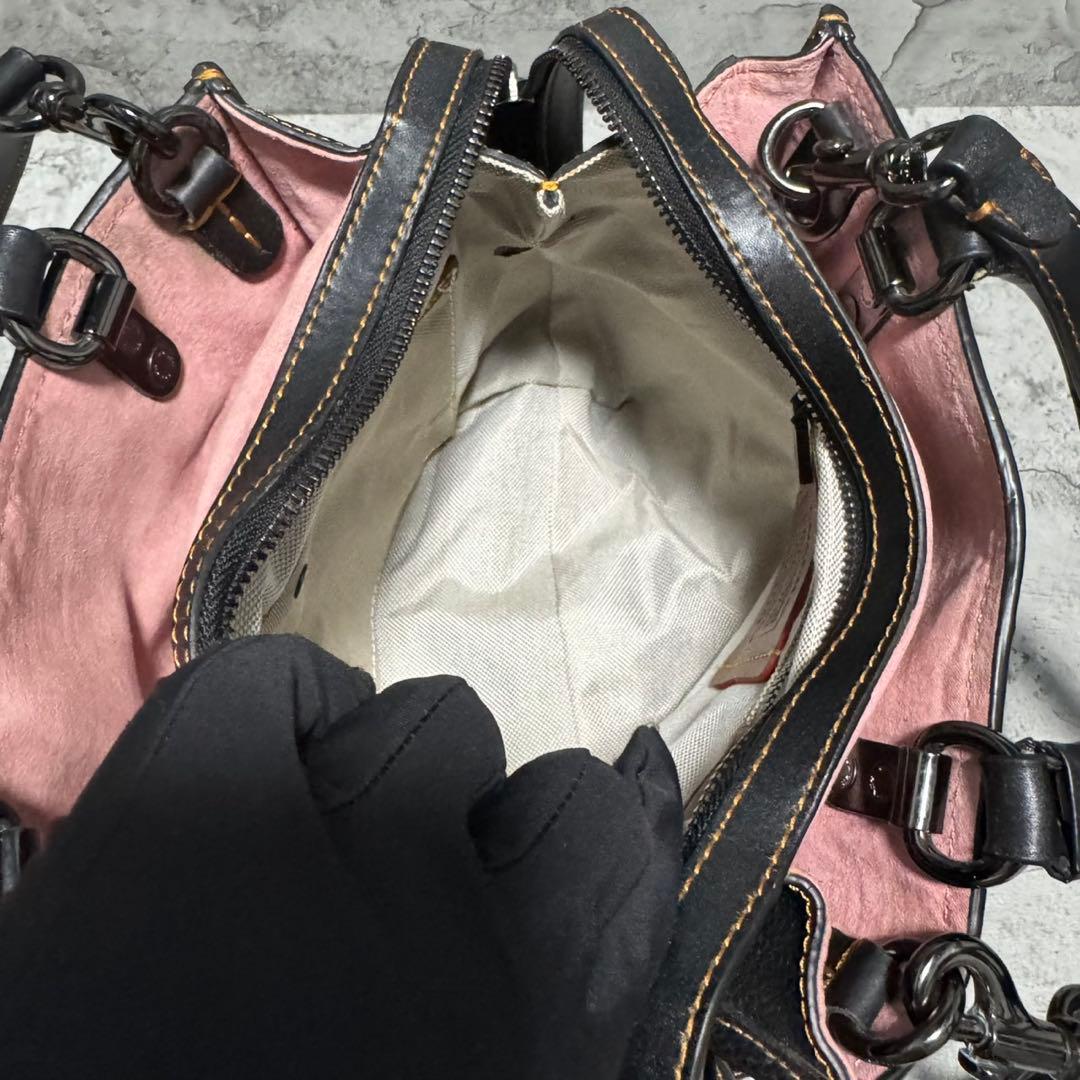 バッグ COACH Rogue 25 Tea Rose 2way Shoulde Bag